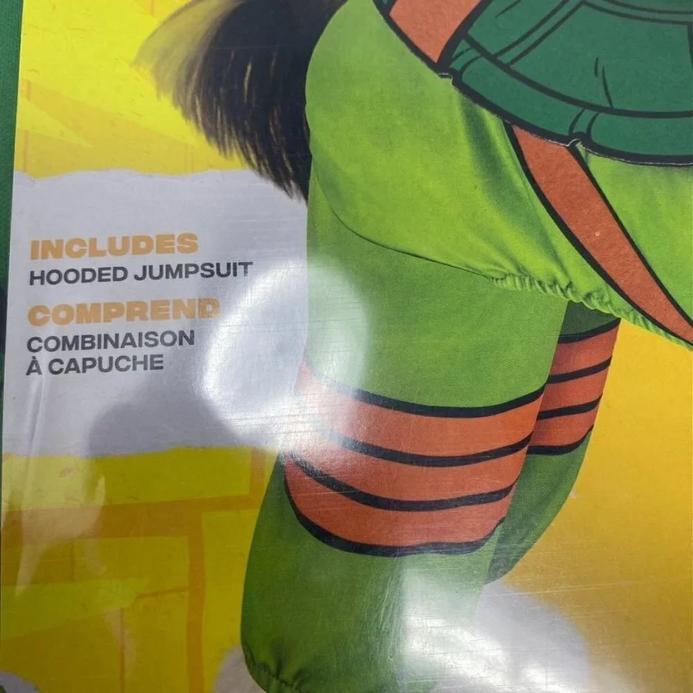 Rubie's Teenage Mutant Ninja Turtles Michaelangelo Halloween Dog Costume S/M/L